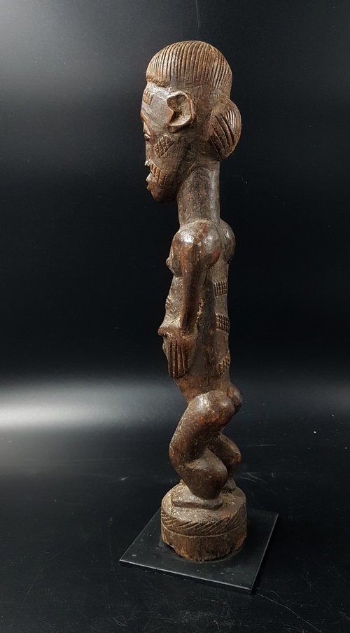 Baoulé Male Figure - Ivory Coast - Mid 20th Century