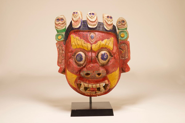 Cham Mahakala mask Tibet / Nepal