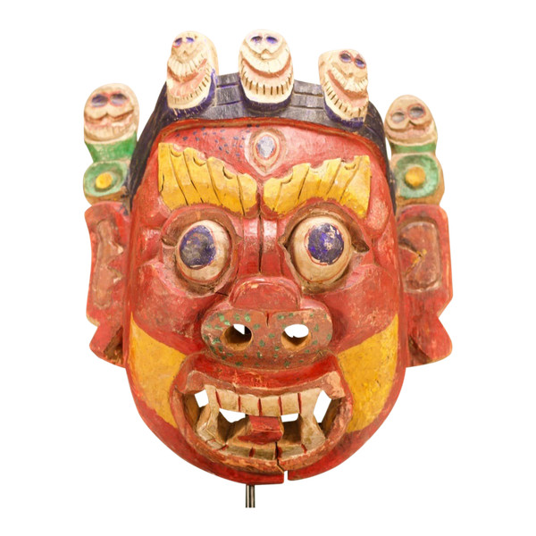 Cham Mahakala mask Tibet / Nepal