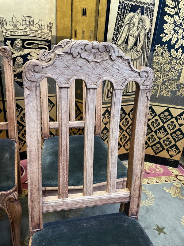 Suite Of 6 Louis XV Style Chairs