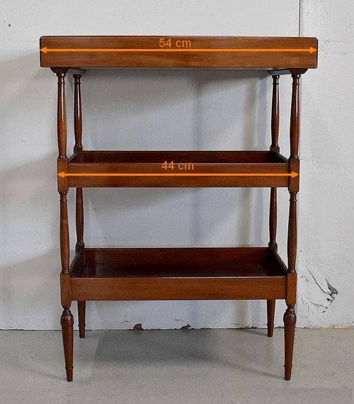 Small Powder Table in Mahogany, "Escalier de Cristal" manufacture, Louis XVI style - Late 19th century