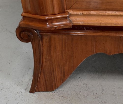 Credenza in noce, gusto J. Leleu - Metà del XX secolo