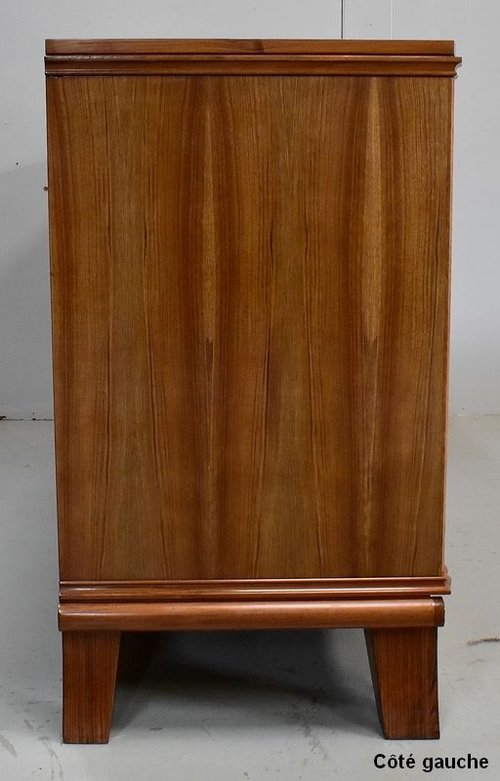 Credenza in noce, gusto J. Leleu - Metà del XX secolo