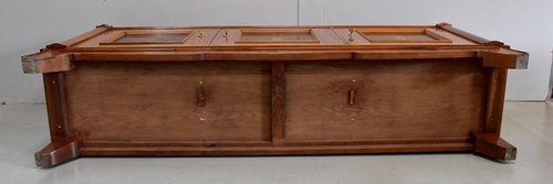 Credenza in noce, gusto J. Leleu - Metà del XX secolo