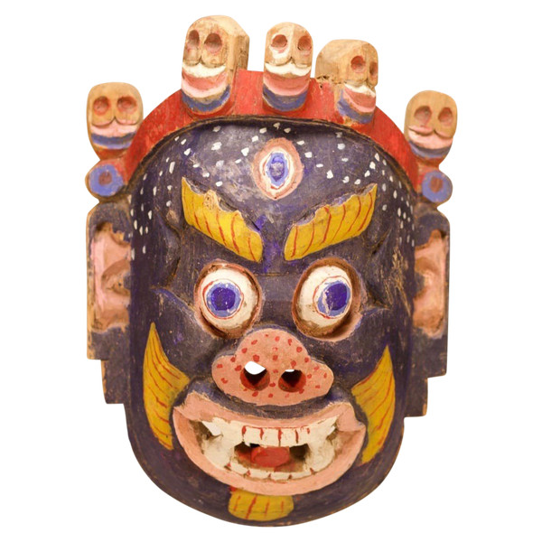 Cham Mahakala Maske Tibet / Nepal