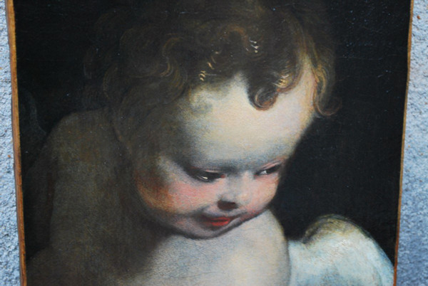 Putti, Huile Sur Toile Italie XVIIe siècle