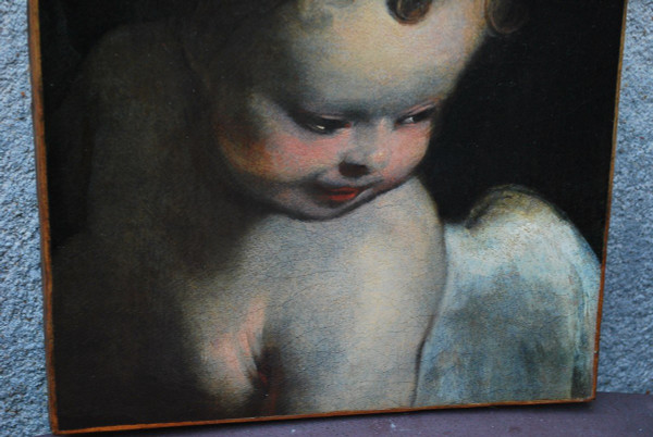 Putti, Huile Sur Toile Italie XVIIe siècle