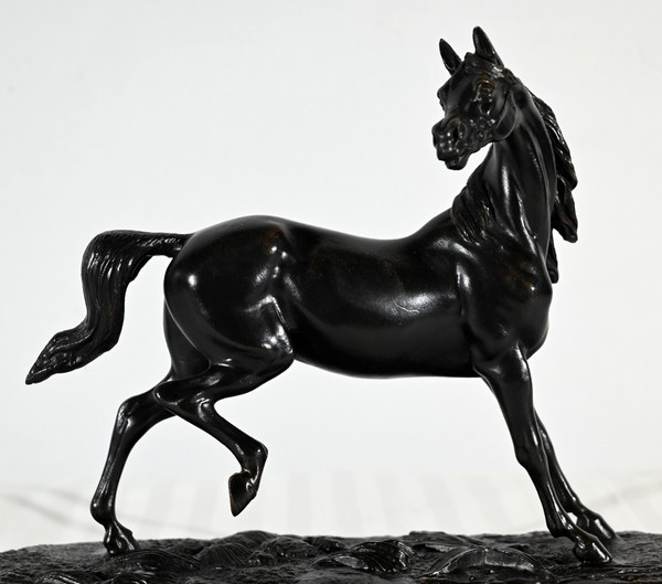 Regula horse on wooden base - Early 20th century