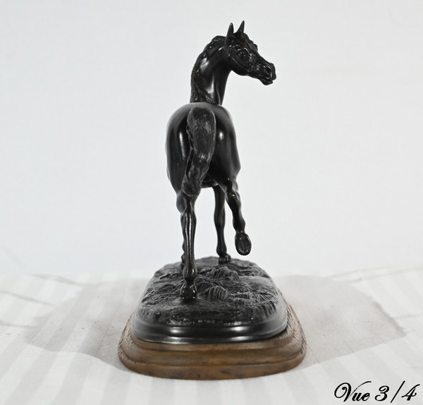 Regula horse on wooden base - Early 20th century