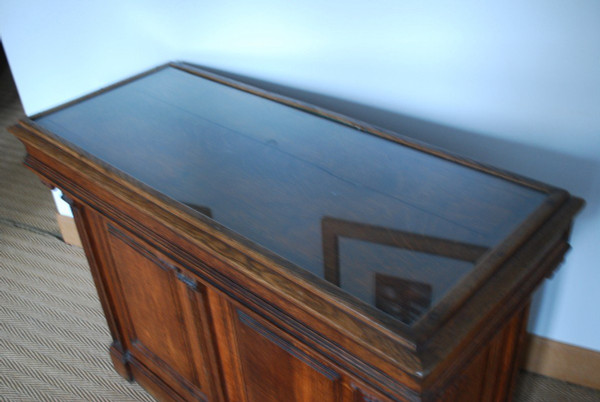 Oak Counter From The Late 19th Century