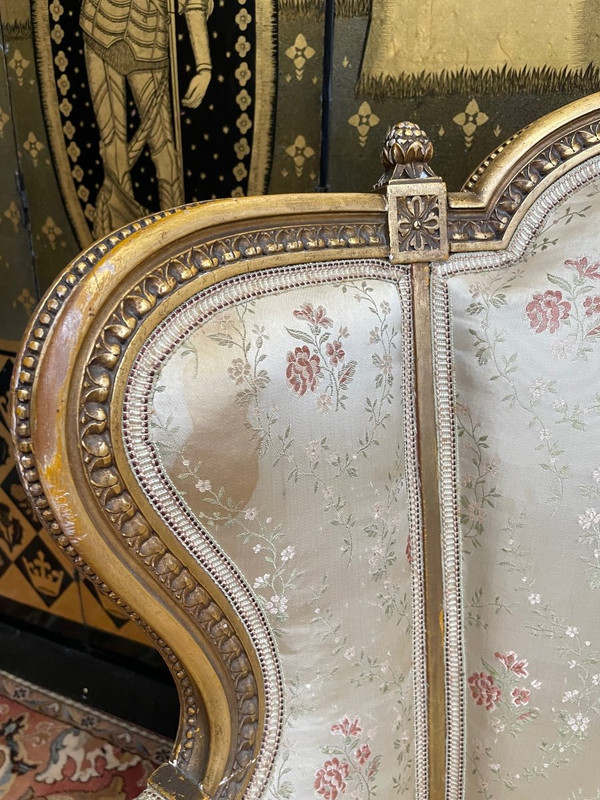 Louis XVI style Bergère à Oreilles