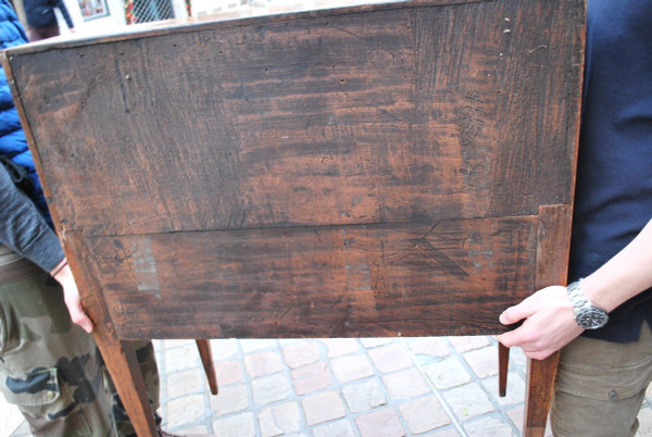 Louis XVI period inlaid sloping desk