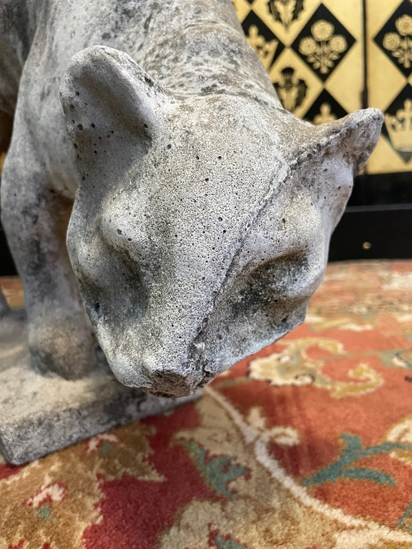 Reconstituted Stone Garden Cat