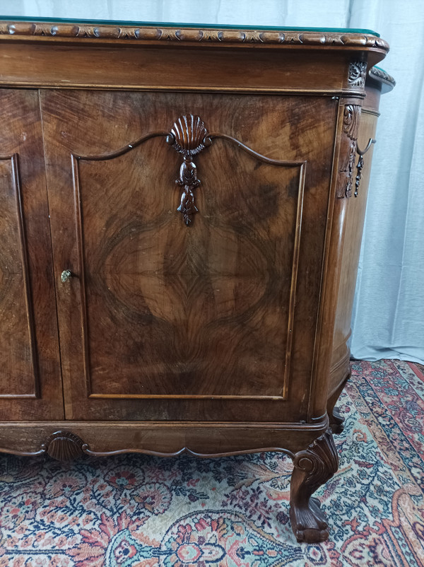 Chippendale English sideboard in mahogany Jellinek Paris