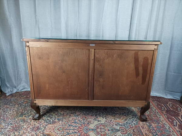 Chippendale English sideboard in mahogany Jellinek Paris