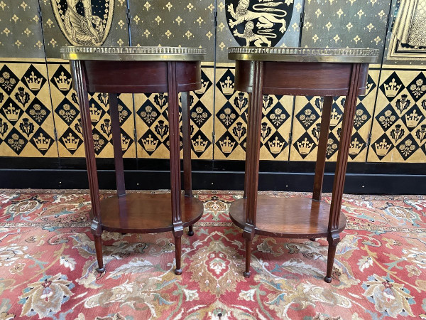 Pair Of Louis XVI Style Bedside Tables