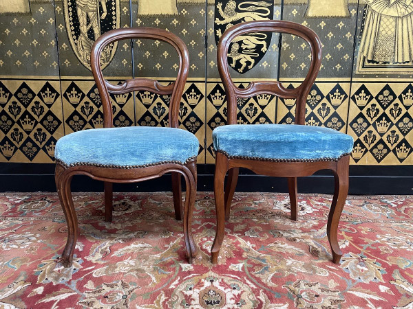 Suite Of 8 Louis Philippe Period Chairs