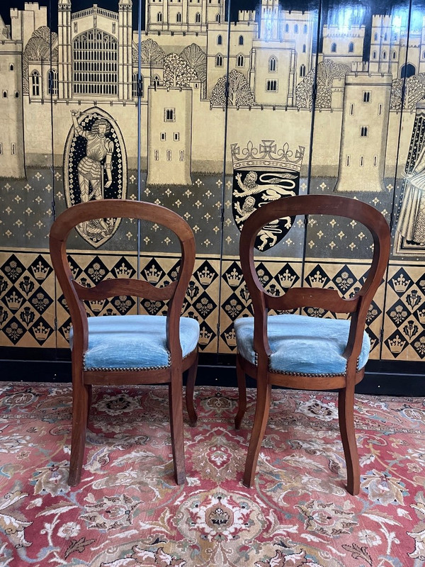 Suite Of 8 Louis Philippe Period Chairs