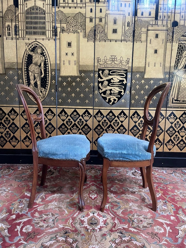 Suite Of 8 Louis Philippe Period Chairs