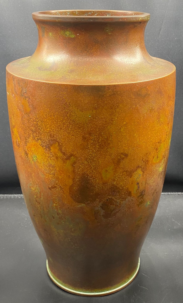 JAPANESE BRONZE VASE