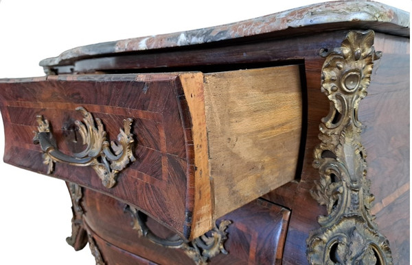 Tomb Commode, Stamped, 18th century.