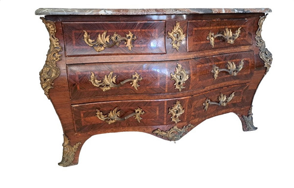 Tomb Commode, Stamped, 18th century.