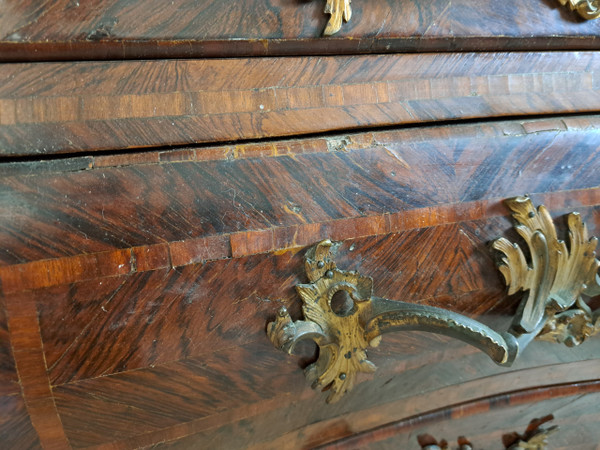 Tomb Commode, Stamped, 18th century.