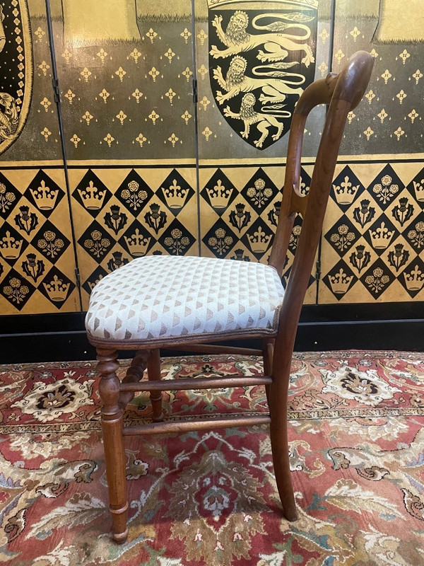 Suite Of 4 Louis Philippe upholstered chairs