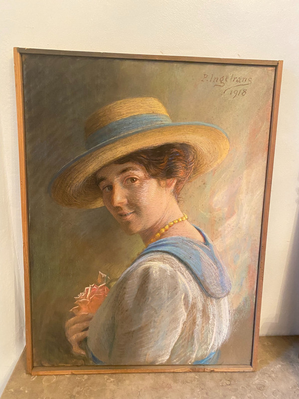 Portrait of a woman from 1918