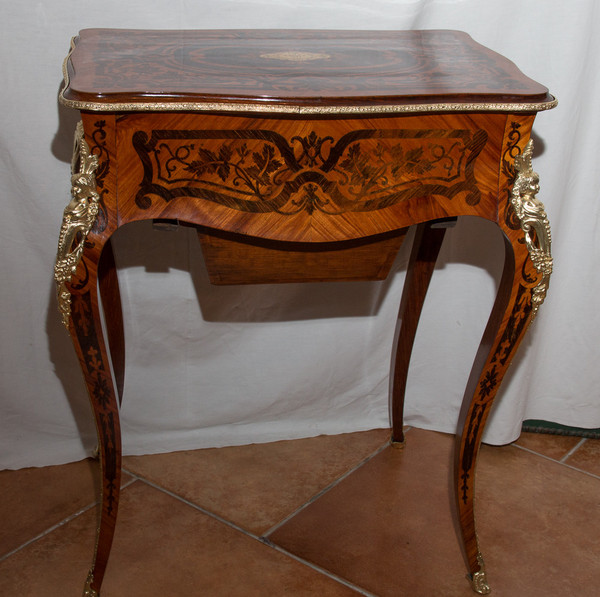 Worker In Marquetry Napoleon III Period