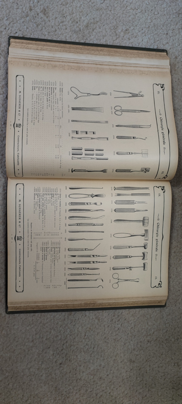 M.Schaerer.strumenti, apparecchi e impianti per la medicina e la chirurgia