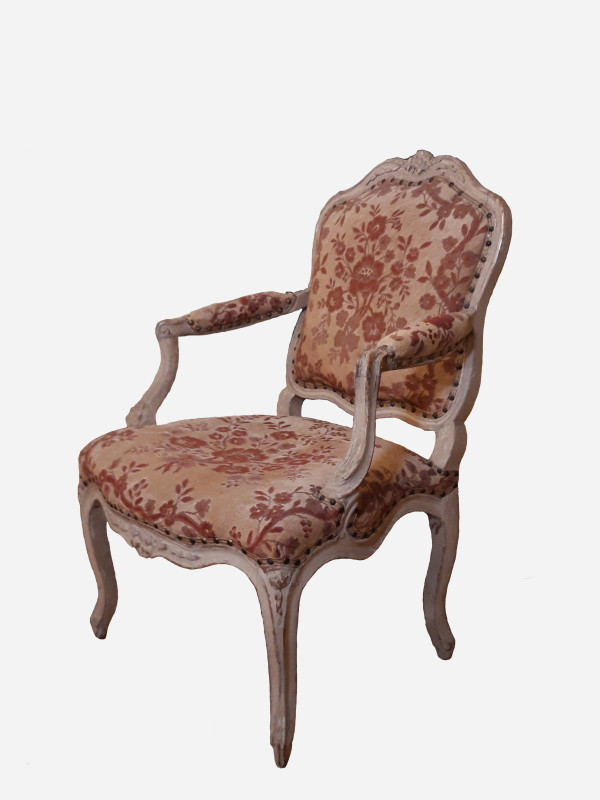 Suite of 4 Queen armchairs from the Louis XV period