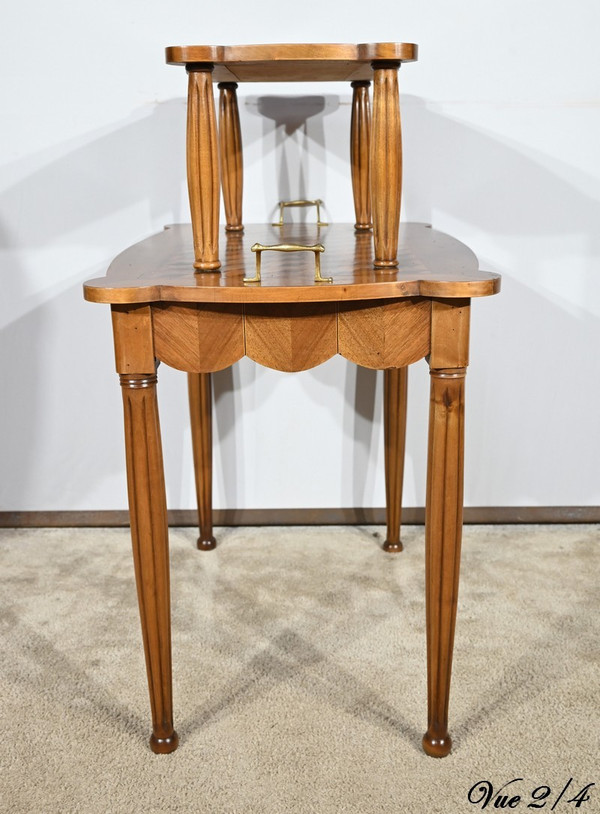 Walnut and Rosewood Marquetry Service Table – 1940