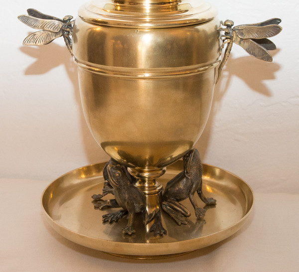 Gilt Bronze Cup Signed "Maison Alphonse Giroux" 1870