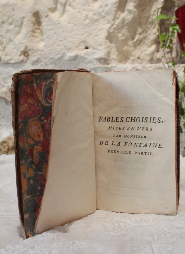 Livre des Fables de la Fontaine édition de 1759