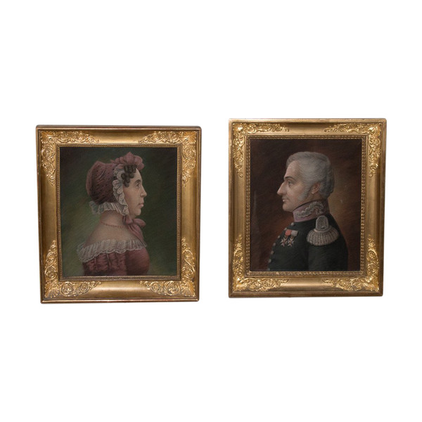 Pair Of Restoration Period Portraits