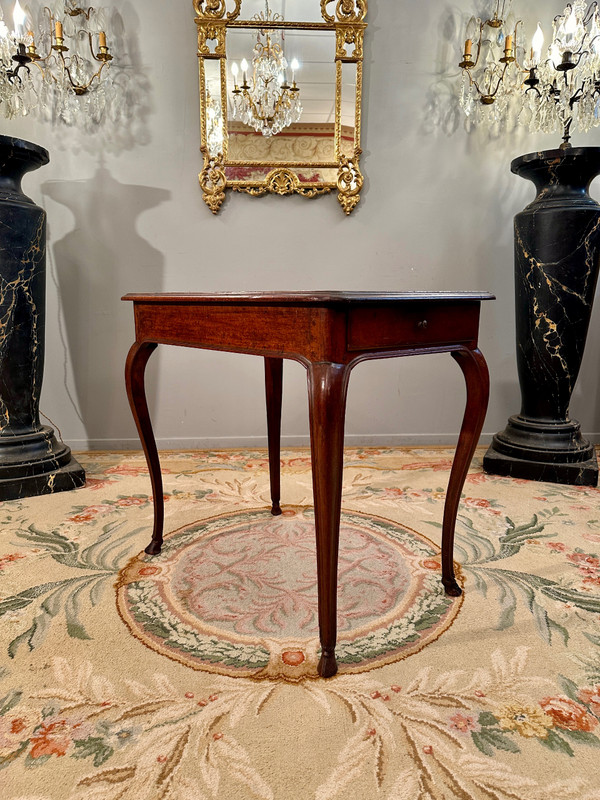 Louis XV period walnut writing table circa 1750