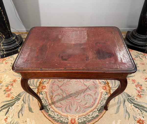 Louis XV period walnut writing table circa 1750