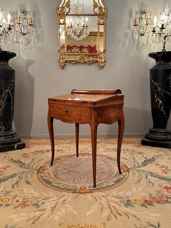 Louis XV Period Walnut Small System Desk 18th Century