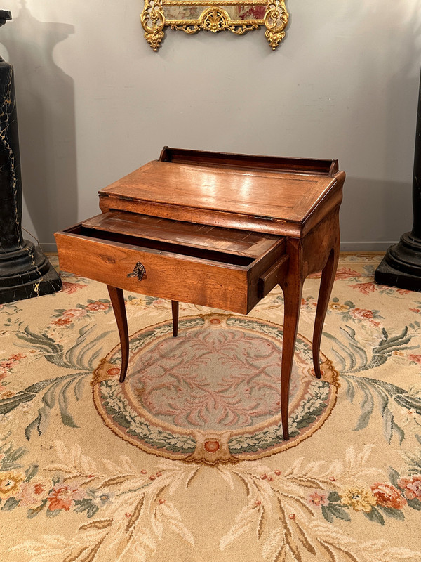 Louis XV Period Walnut Small System Desk 18th Century