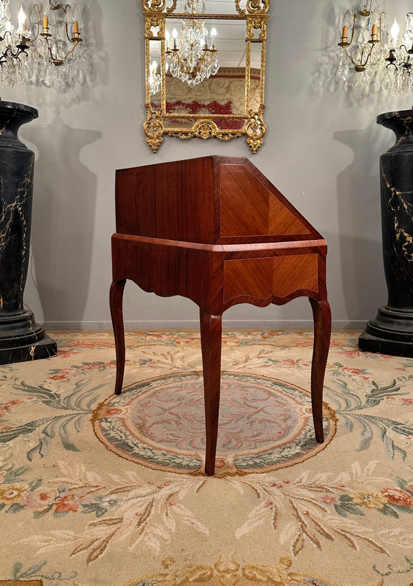 Louis XV inlaid sloping desk circa 1750