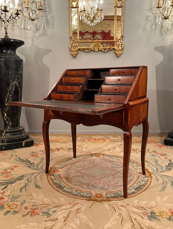 Louis XV inlaid sloping desk circa 1750