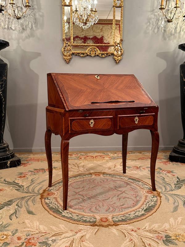 Louis XV inlaid sloping desk circa 1750