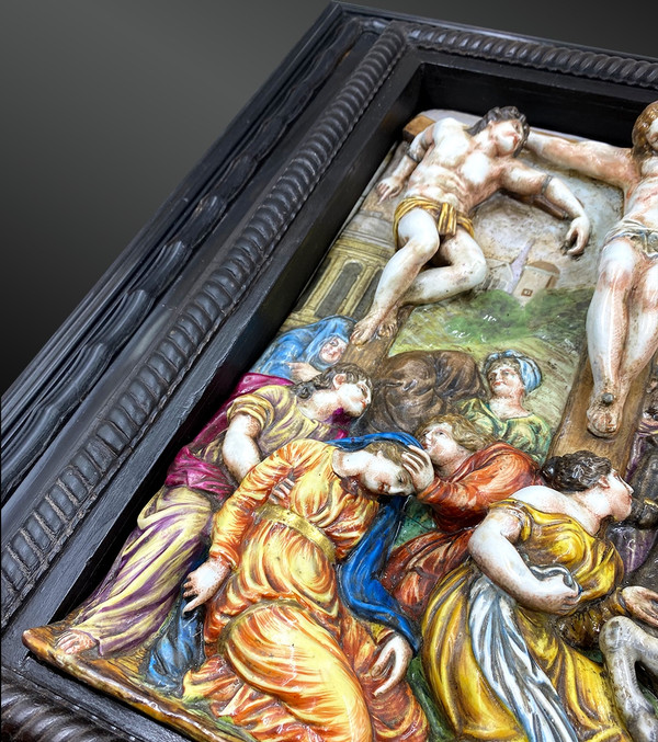 CRUCIFIXION Capodimonte - Naples, Italy - Late 18th century