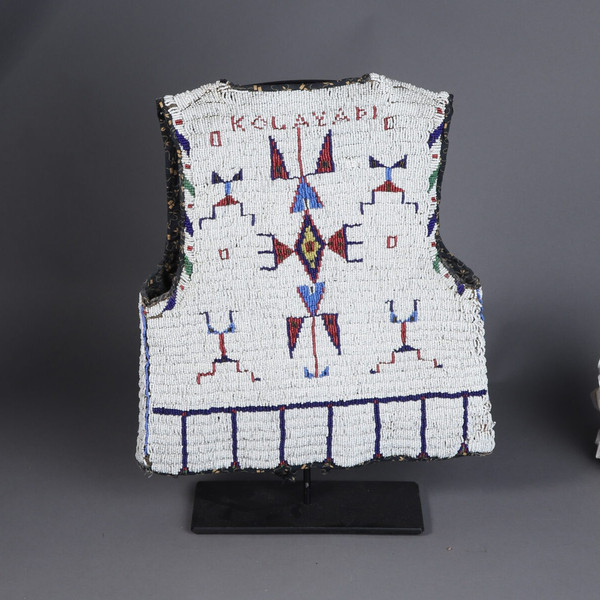 Native American Sioux beaded vest - North America