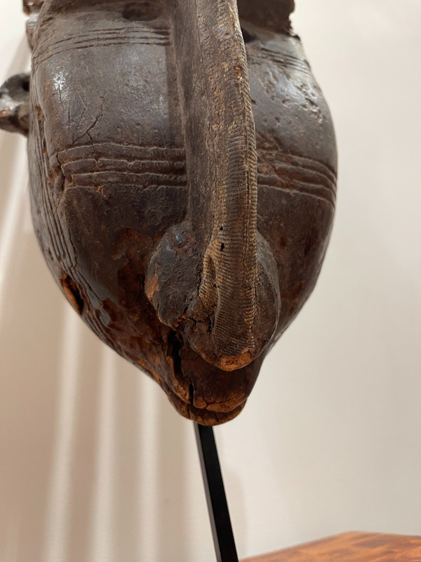 „Ntomo“-Maske mit sieben Zähnen – Bamana-Bevölkerung, Mali, 1930-1940