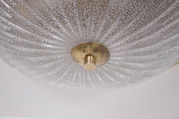 Large Murano ceiling light.