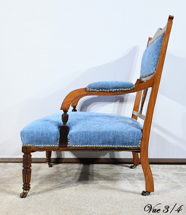 Small Rosewood Armchair, Restoration Period – Early 19th Century