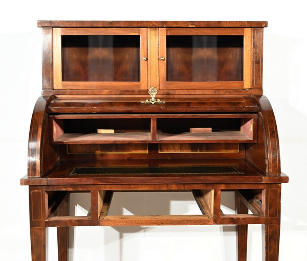 Petit Bureau Bonheur du Jour en Acajou, style Louis XVI/Directoire – Début XXe