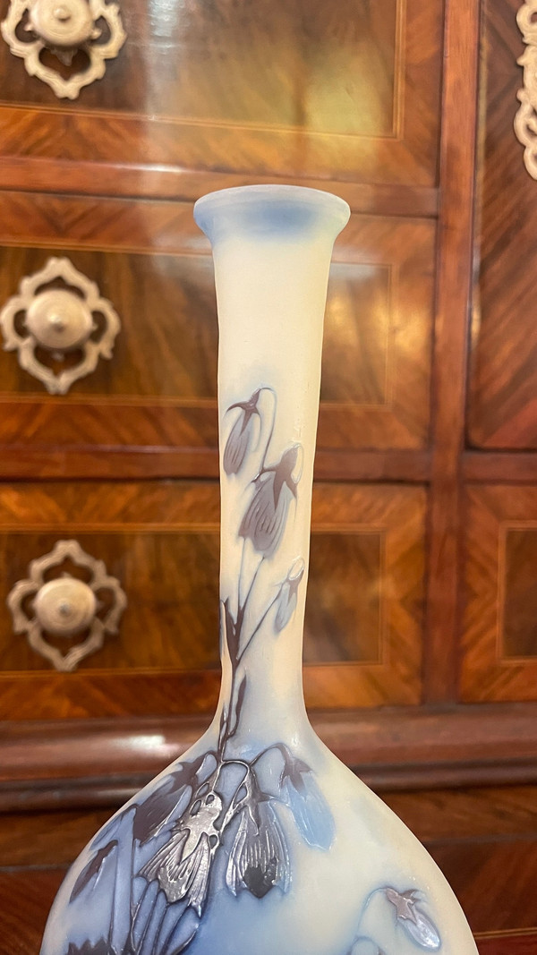 Small Vase Signed Émile Gallé (1846 - 1904), 19th Century